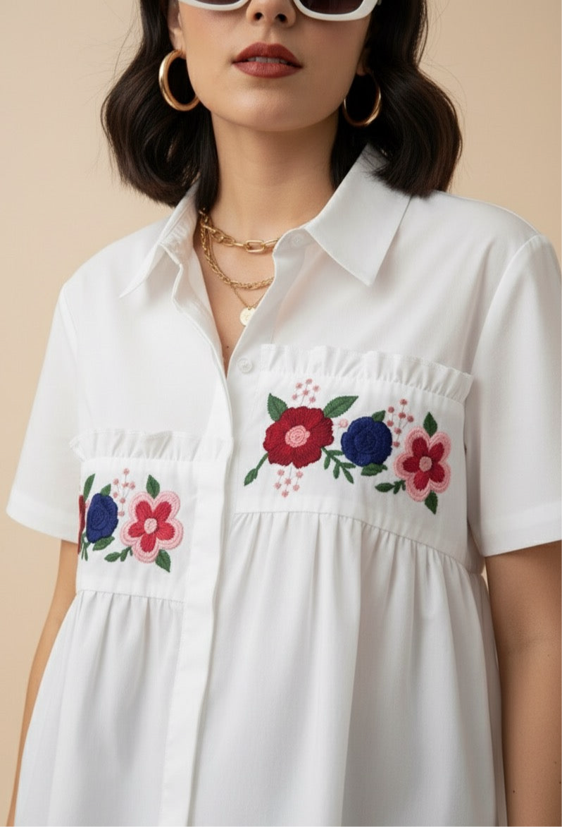 BLOSSOM ROSE SHIRT