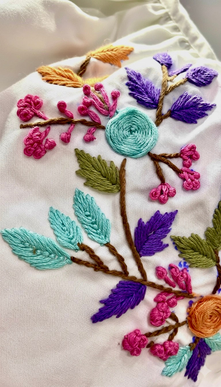 BLOSSOM PETER PAN COLLAR SHIRT